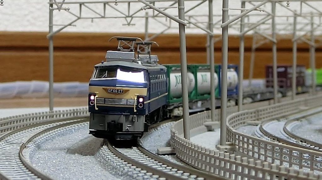 Nゲージ 1619 EF66はやはり貨物列車が似合うかも | 豊四季車両基地