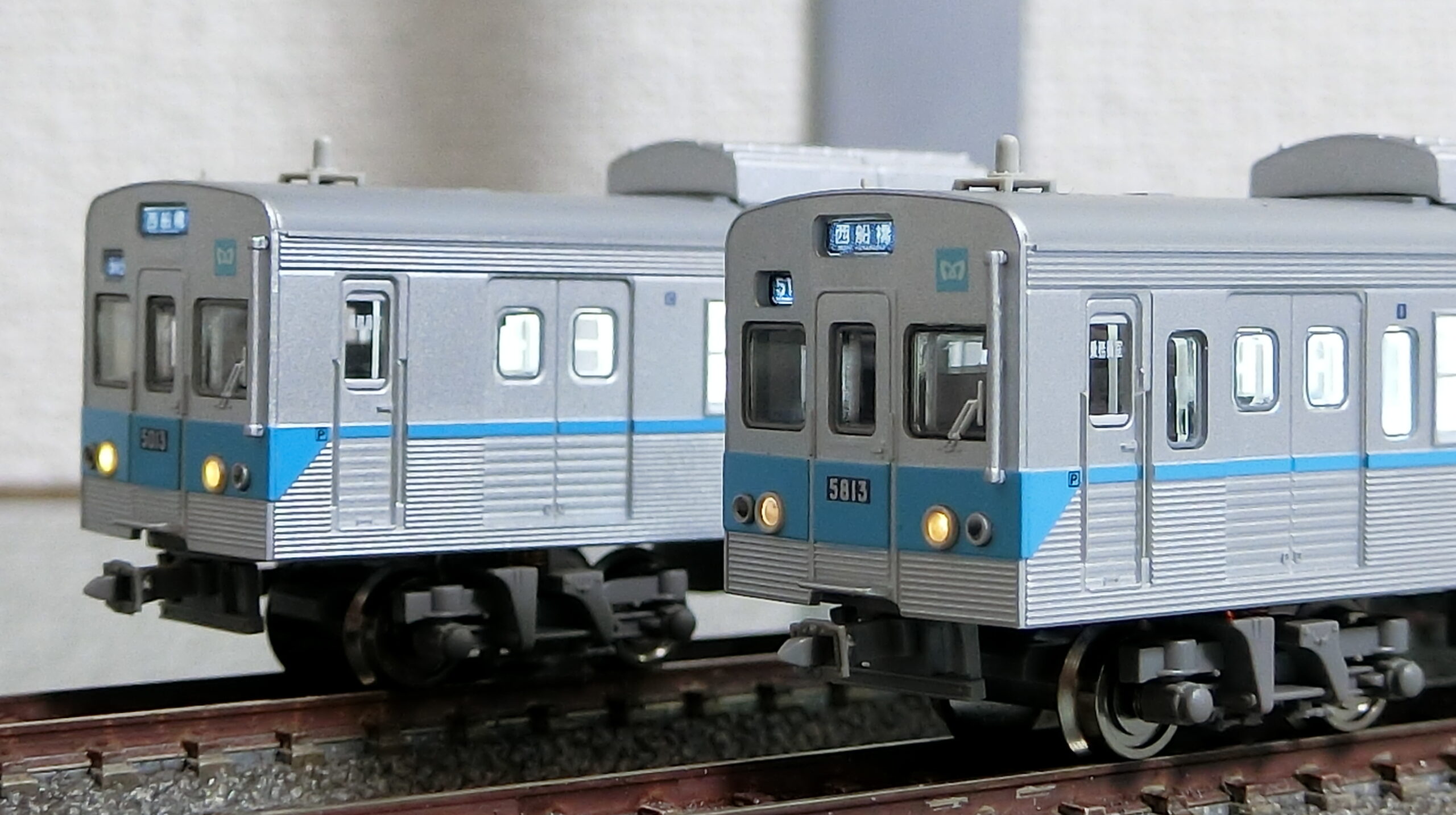 マイクロエース 東京メトロ5000系 冷改車 東西線 基本+増結鉄道模型