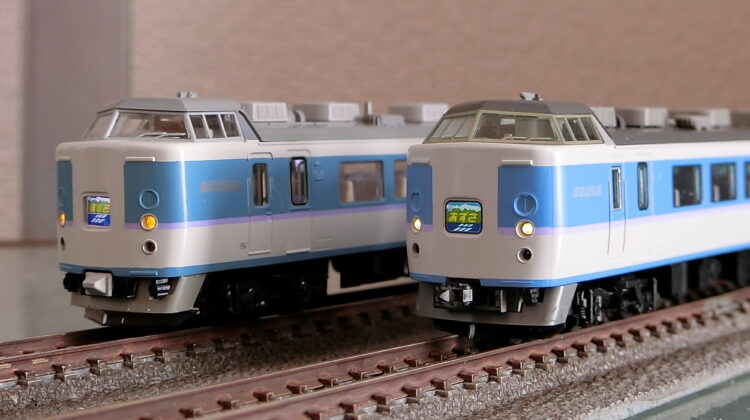 Nゲージ 2172 183系1000番台 「あずさ」グレードアップ車 入線 | 豊